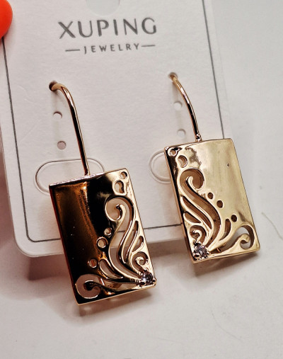 серьги пластины(3.5см)