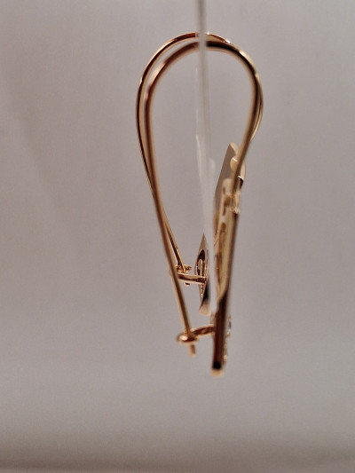 Серьги пластины (3.5см)