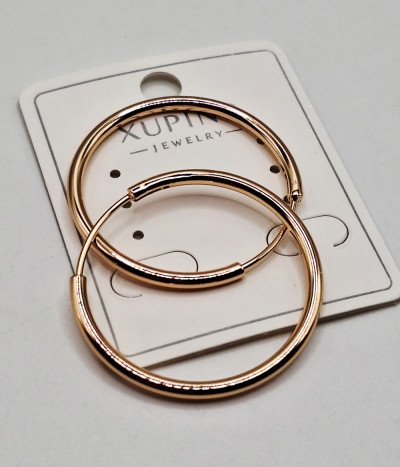 серьги кольца(3см)