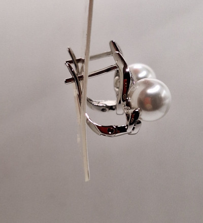 Серьги (1.9см, ) англ.з ост.1шт