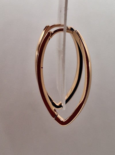 Серьги (3см) английский замок