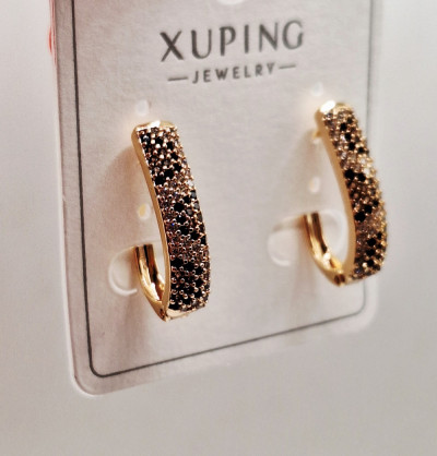 Серьги (2см) английский замок