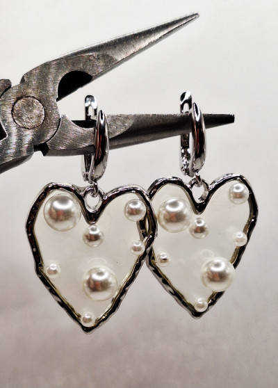 серьги   ручная работа