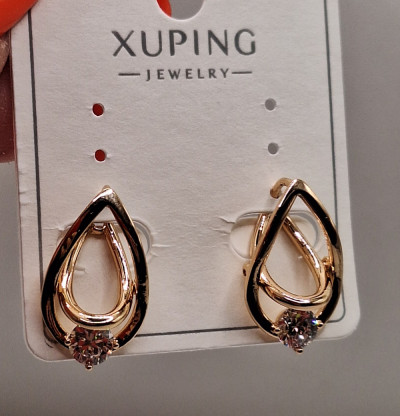 серьги(2см) английский замок