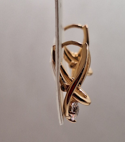 Серьги (2см) английский замок