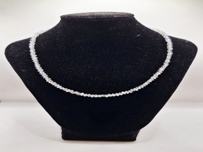 чокер 45см хамелеон белый