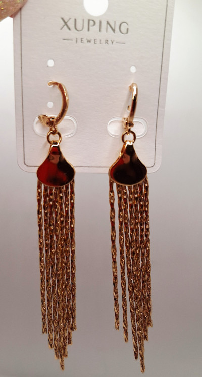серьги(8.5см) ост 1шт