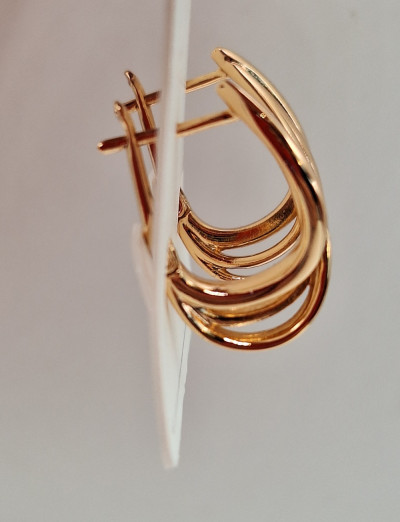 Серьги (2см) англ.з 