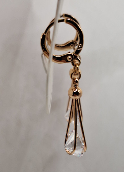 Серьги (3.5см) ост 1шт